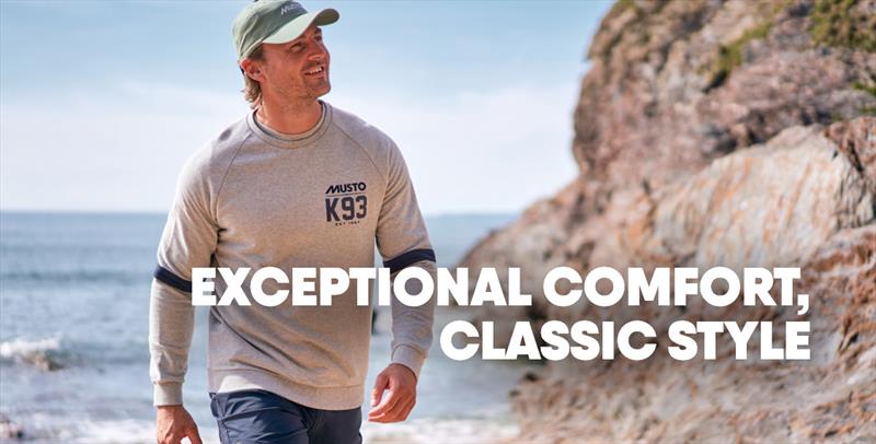 Stylish Musto sweaters with a nautical edge photo copyright Musto taken at  and featuring the  class