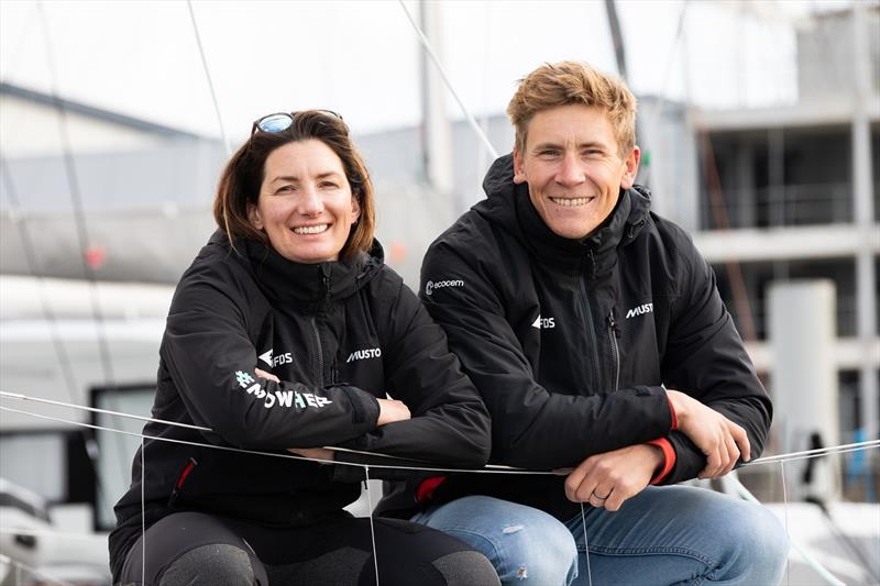#TeamMusto ambassadors Pam Lee and Will Harris join forces for the CIC Normandy Channel Race - photo © Manon Le Guen / #EMPOWHER