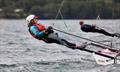 Ollie Bull during the 2023 Noble Marine UK Musto Skiff Nationals at Restronguet © Ian Symonds