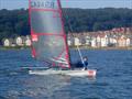 Euan Hurter in the Musto Skiffs at the 2024 Scottish Skiffs Regatta © Dalgety Bay Sailing Club