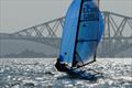 Jono Shelley in the Musto Skiffs at the 2024 Scottish Skiffs Regatta © Dalgety Bay Sailing Club