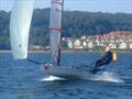 Jon Bailey in the Musto Skiffs at the 2024 Scottish Skiffs Regatta © Dalgety Bay Sailing Club