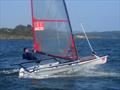 Euan Hurter in the Musto Skiffs at the 2024 Scottish Skiffs Regatta © Dalgety Bay Sailing Club