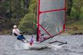 John Reekie in the Musto Skiff fleet during the Ullswater Daffodil Regatta 2025