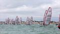 Start line - 2025 Noble Marine UK Musto Skiff Nationals day 1 © Tim Olin / www.olinphoto.co.uk
