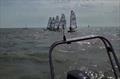 Musto Skiffs Training – Sunday - Starting practice &copy; Maddy Anderson
