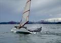 Ben Homer in his Musto Skiff &copy; Provided by Ben Homer