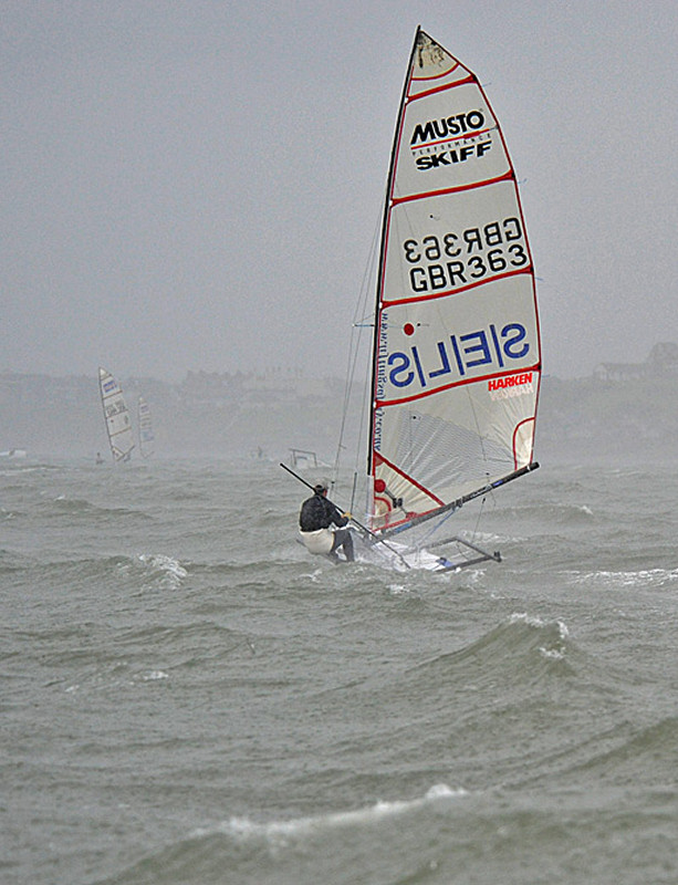 The full range of winds for the Musto Skiff nationals at Whitstable photo copyright Tania Samus / www.photoblink.co.uk taken at Whitstable Yacht Club and featuring the Musto Skiff class