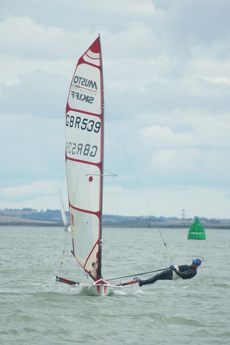 54th Medway Marathon photo copyright Richard Janulewicz / www.sharkbait.org.uk taken at Medway Yacht Club and featuring the Musto Skiff class