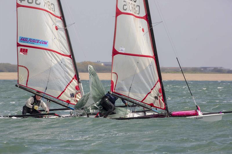 Musto Skiff Harken GBR Circuit Round 2 at Stokes Bay - photo © Tim Olin / www.olinphoto.co.uk