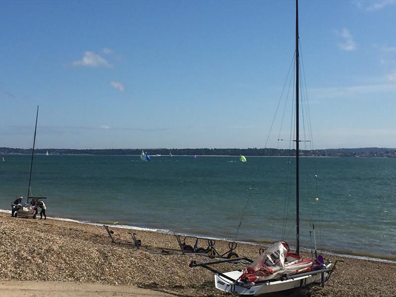 Stokes Bay SC restarts sailing - photo © Emma Pearson