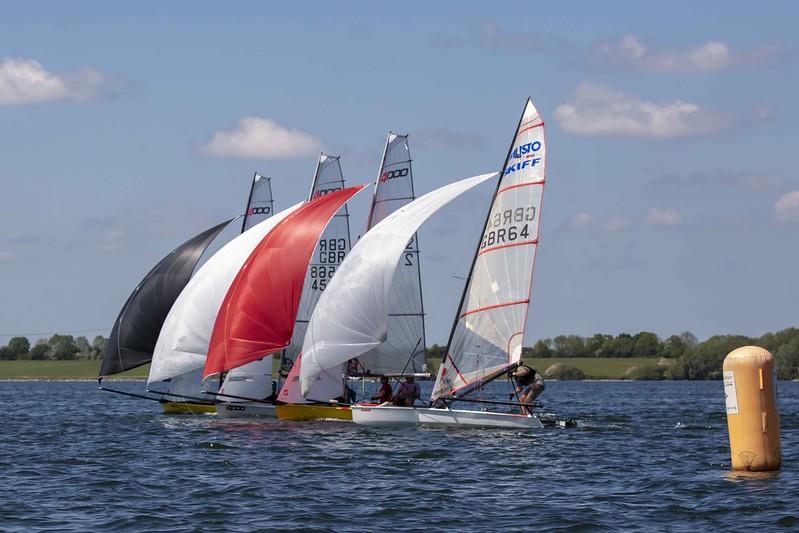 Grafham Belle photo copyright Tim Olin / www.olinphoto.co.uk taken at Grafham Water Sailing Club and featuring the Musto Skiff class