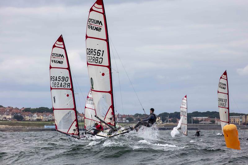 Challenging conditions during the Noble Marine UK Musto Skiff National Championships at Sunderland - photo © Tim Olin / www.olinphoto.co.uk