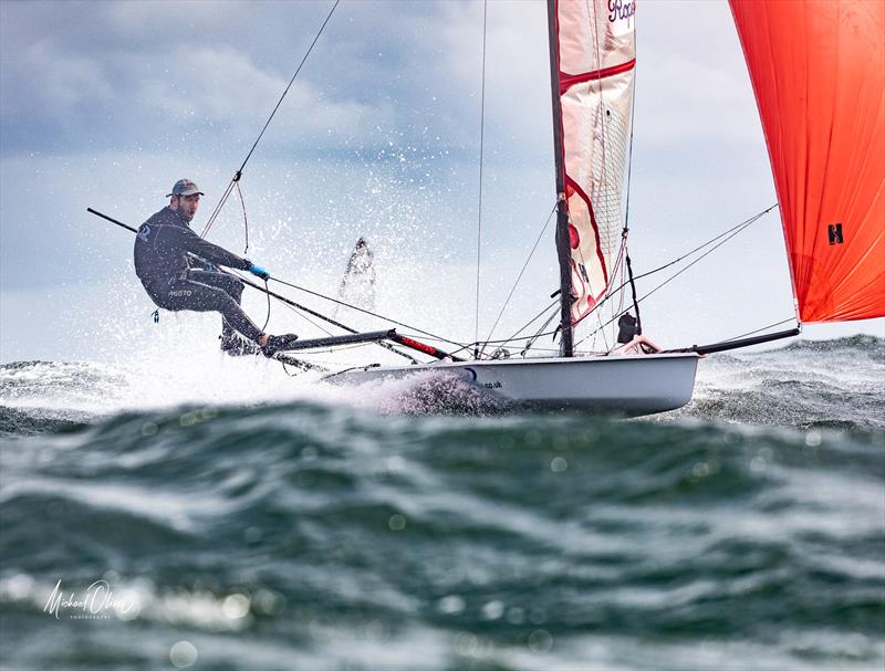 Ian Turnbull during the Noble Marine UK Musto Skiff National Championships at Sunderland - photo © Michael Oliver