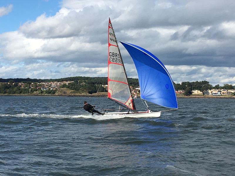 Hyde Sails Scottish and Northern Skiff National Championships at Dalgety Bay photo copyright John Mac taken at Dalgety Bay Sailing Club and featuring the Musto Skiff class