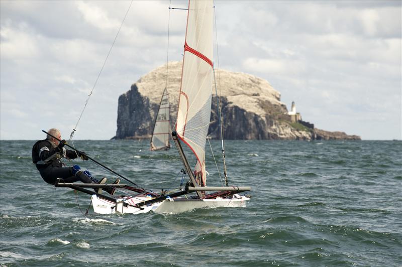 Summer Regatta at North Berwick photo copyright Paul Bock Photography taken at East Lothian Yacht Club and featuring the Musto Skiff class
