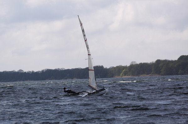 Musto Skiff Regatta at  Wittensee Fight, Germany photo copyright German Musto Skiff Class taken at  and featuring the Musto Skiff class