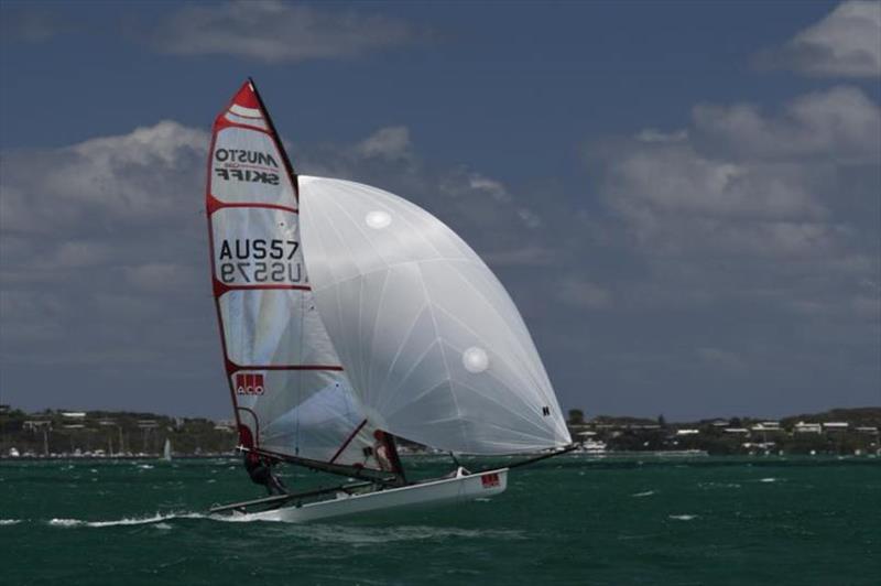 Final day - ACO Musto Skiff World Championship photo copyright LF Sports taken at Blairgowrie Yacht Squadron and featuring the Musto Skiff class