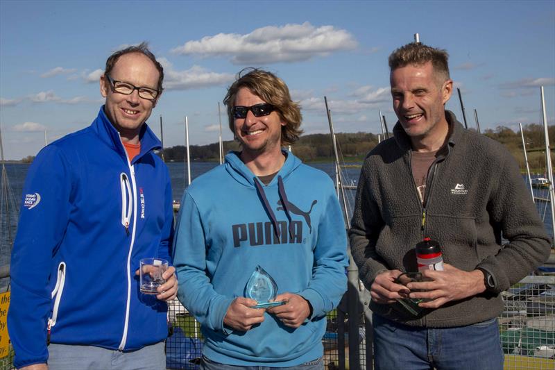 Musto Skiffs at Harken open meeting at Rutland photo copyright Tim Olin / www.olinphoto.co.uk taken at Rutland Sailing Club and featuring the Musto Skiff class