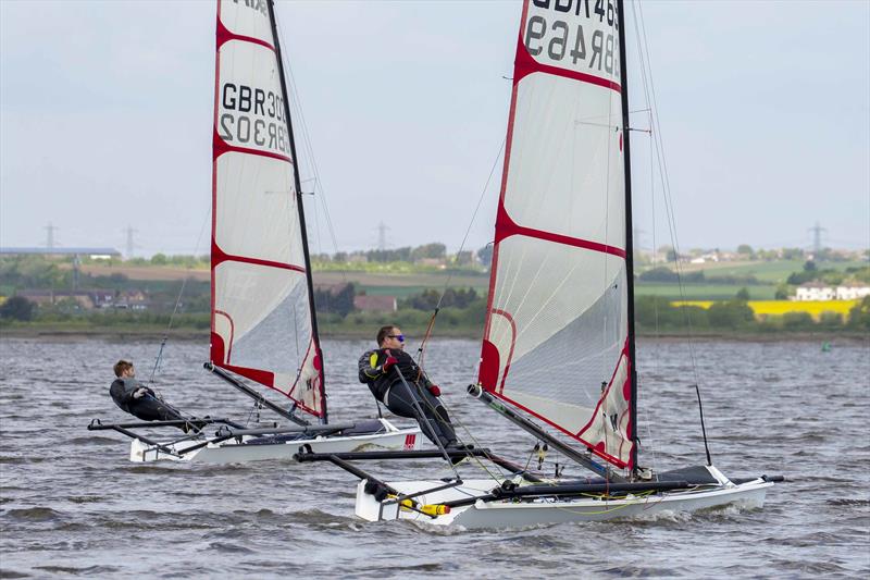 Musto Skiff Harken GBR Circuit Event 3 at Wilsonian photo copyright Tim Olin / www.olinphoto.co.uk taken at Wilsonian Sailing Club and featuring the Musto Skiff class