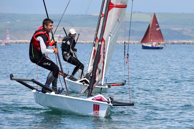 2021 Musto Skiff Corona Cup Round 2 - Andy Whittle photo copyright Natalie Hilton taken at  and featuring the Musto Skiff class