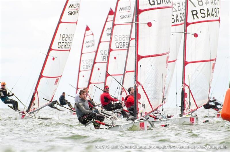 Musto Skiff 2019 Worlds photo copyright Femke de Vries Fotografie taken at Kieler Yacht Club and featuring the Musto Skiff class