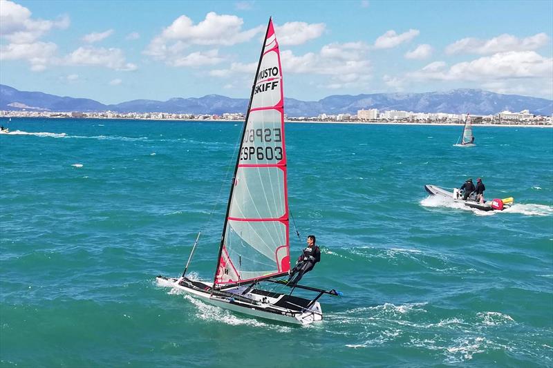 Mario Barcelo Cuartero at the Princess Sofia Regatta 2022 photo copyright IMSCA, 2022 - Musto Skiff European Championship 2022 taken at Club Nàutic S'Arenal and featuring the Musto Skiff class