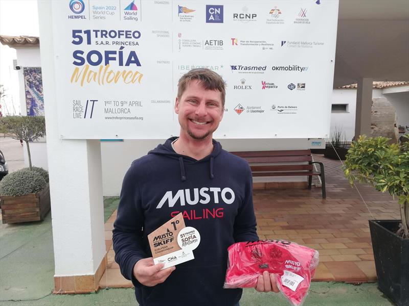 Andy Tarboton wins the Musto Skiffs at the Princess Sofia Regatta 2022 photo copyright IMSCA, 2022 - Musto Skiff European Championship 2022 taken at Club Nàutic S'Arenal and featuring the Musto Skiff class
