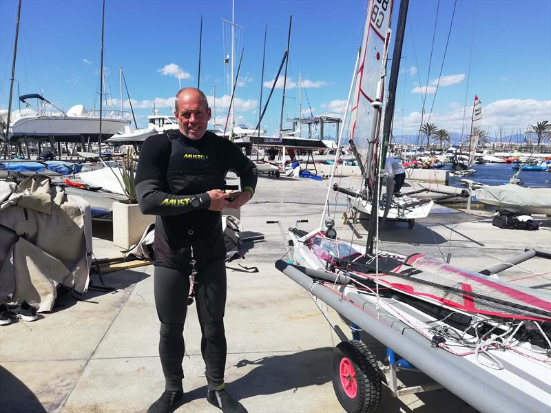 Peter Greenhalgh at the Princess Sofia Regatta 2022 photo copyright IMSCA, 2022 - Musto Skiff European Championship 2022 taken at Club Nàutic S'Arenal and featuring the Musto Skiff class