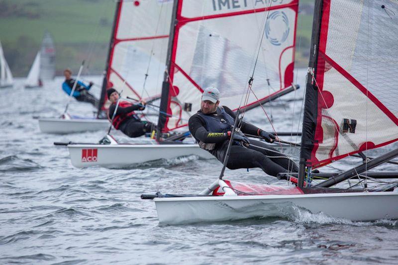 Ian Turnbull in the Noble Marine One Design Regatta Weekend at Largs photo copyright Marc Turner taken at Largs Sailing Club and featuring the Musto Skiff class