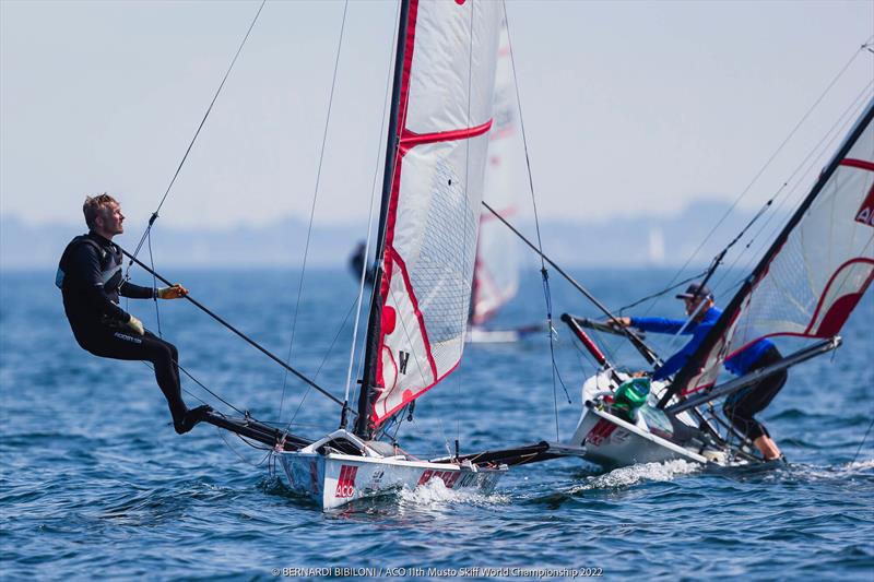 Iver Ahlmann - 11th ACO Musto Skiff World Championships during Kiel Week, day 4 - photo © Bernardí Bibiloni / www.bernardibibiloni.com