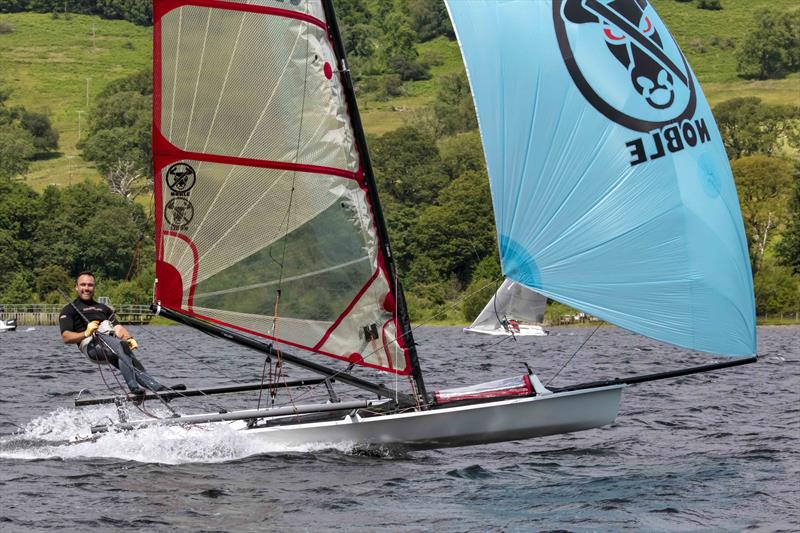 2022 Birkett winner Dylan Noble photo copyright Tim Olin / www.olinphoto.co.uk taken at Ullswater Yacht Club and featuring the Musto Skiff class