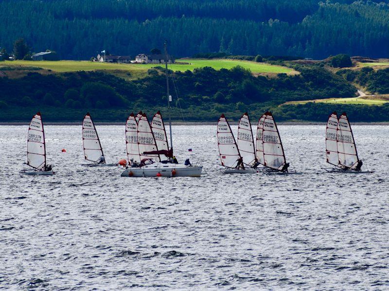 Musto Skiff Scottish and Northern Series traveller at Chanonry photo copyright Natalie Hilton taken at Chanonry Sailing Club and featuring the Musto Skiff class