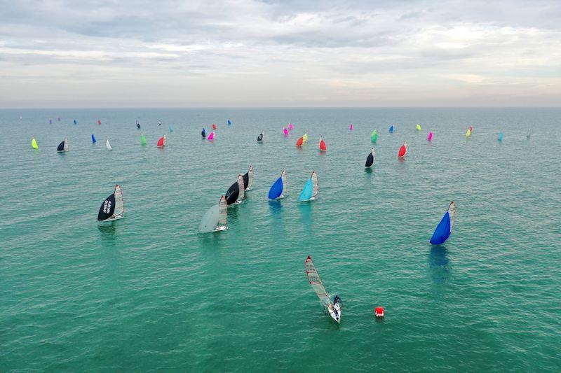 Noble Marine UK Musto Skiff Nationals at Eastbourne day 2 - photo © Ben Gosling-Davis