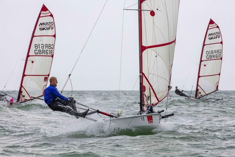 Jono Shelley - Noble Marine 2022 UK Musto Skiff National Championship 2022 - photo © Tim Olin / www.olinphoto.co.uk