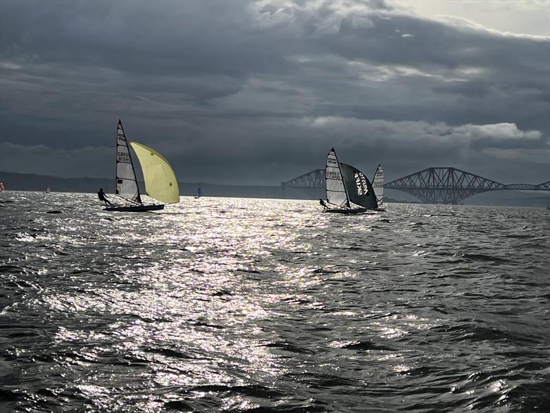 Dalgety Bay Sailing Club Regatta photo copyright Steve Webb taken at Dalgety Bay Sailing Club and featuring the Musto Skiff class