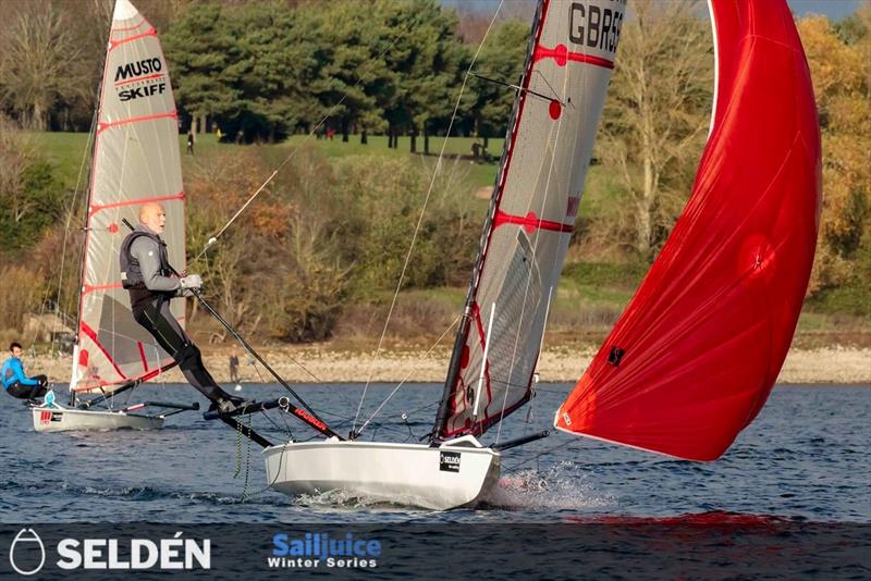 Yorkshire Dales Brass Monkey photo copyright Tim Olin / www.olinphoto.co.uk taken at Yorkshire Dales Sailing Club and featuring the Musto Skiff class