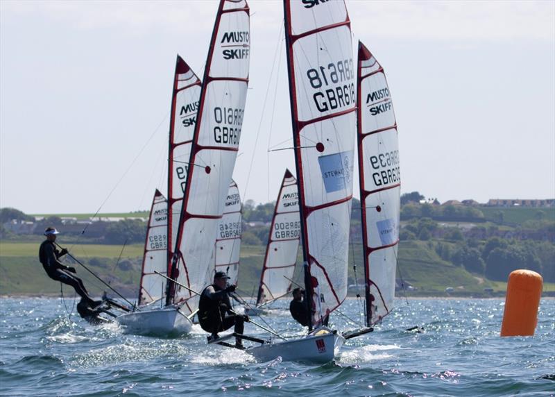 Musto Skiffs at ELYC Regatta 2023 - photo © Steve Fraser