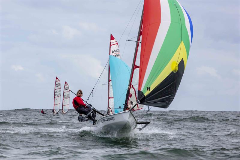 Andy Tarboton photo copyright Tim Olin / www.olinphoto.co.uk taken at Circolo Vela Torbole and featuring the Musto Skiff class