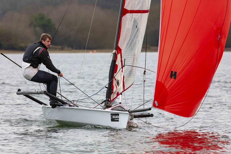 Sam Barker photo copyright Tim Olin / www.olinphoto.co.uk taken at Circolo Vela Torbole and featuring the Musto Skiff class