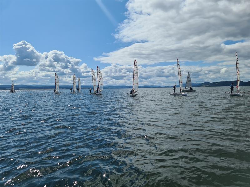 Musto Skiffs racing at Chanonry SC - photo © Lisa Pattenden