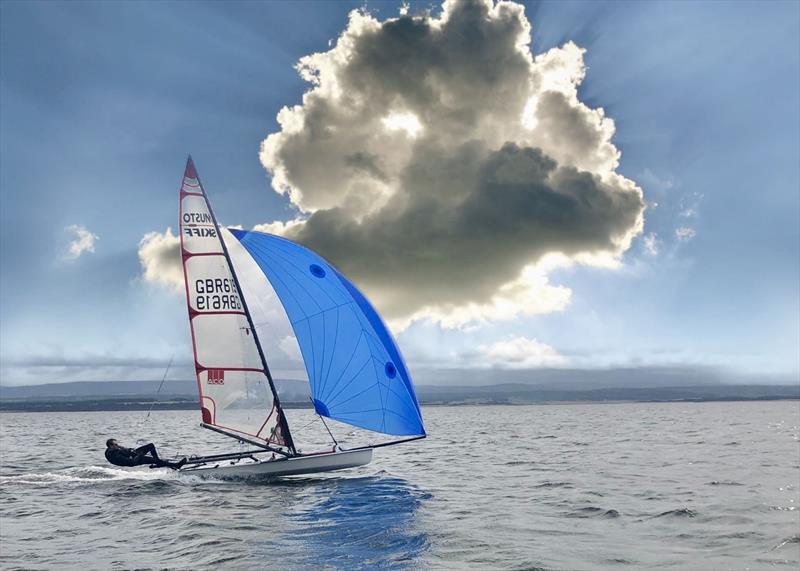 Stuart Keegan at Chanonry SC photo copyright Chanonry SC taken at Chanonry Sailing Club and featuring the Musto Skiff class