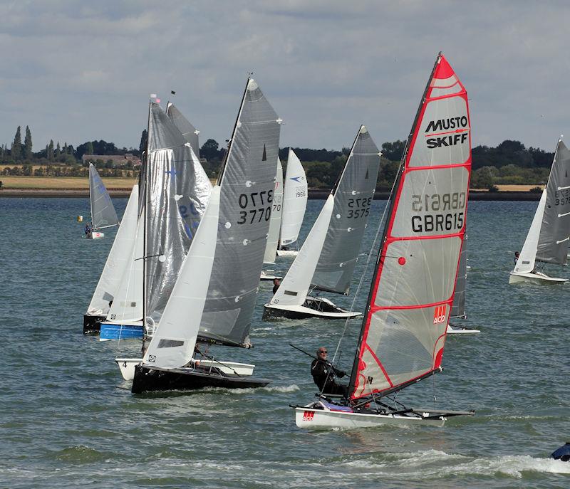 Essex Week 2023 photo copyright Nick Champion / www.championmarinephotography.co.uk taken at Stone Sailing Club and featuring the Musto Skiff class