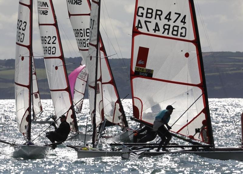 2023 Noble Marine UK Musto Skiff Nationals at Restronguet Day 1 photo copyright Ian Symonds taken at Restronguet Sailing Club and featuring the Musto Skiff class