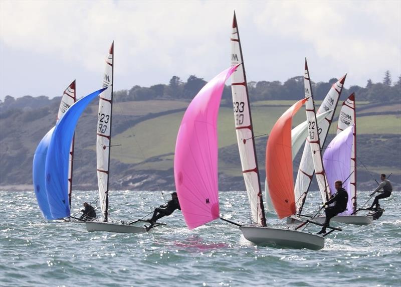 2023 Noble Marine UK Musto Skiff Nationals at Restronguet Day 1 photo copyright Ian Symonds taken at Restronguet Sailing Club and featuring the Musto Skiff class