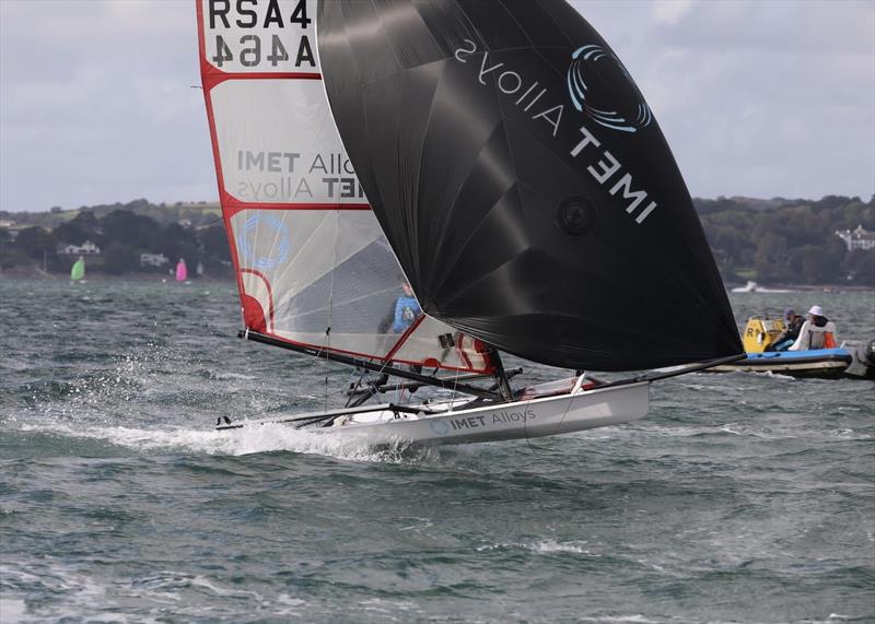 2023 Noble Marine UK Musto Skiff Nationals at Restronguet Day 2 photo copyright Ian Symonds taken at Restronguet Sailing Club and featuring the Musto Skiff class