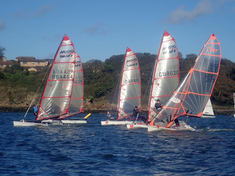 2023 Scottish Skiffs Regatta at Dalgety Bay photo copyright Ian Renilson taken at Dalgety Bay Sailing Club and featuring the Musto Skiff class