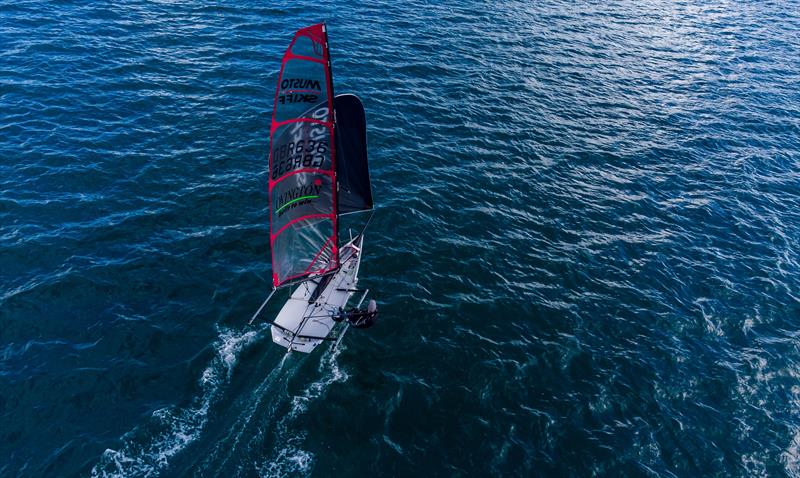 Itchenor Musto Skiff Open photo copyright Noah Fitzgerald taken at Itchenor Sailing Club and featuring the Musto Skiff class