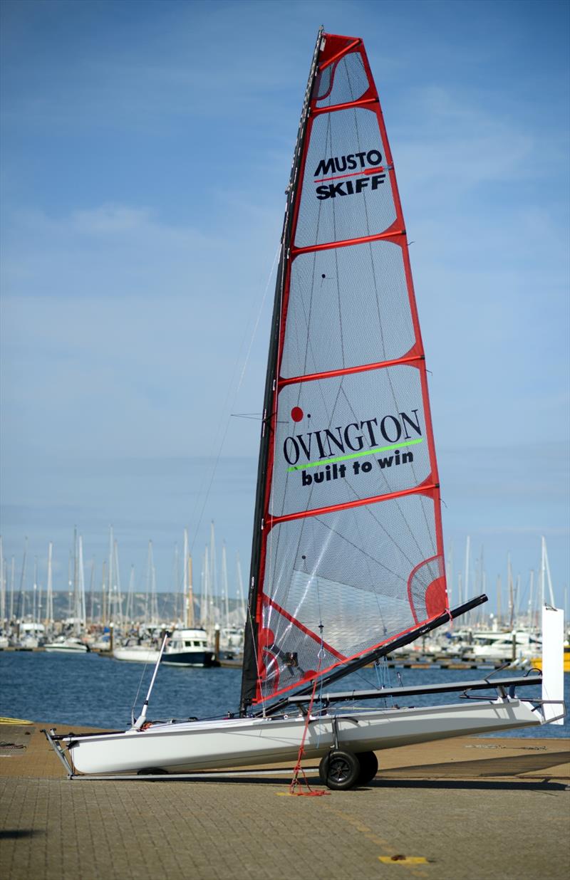 Small mainsail - photo © Richard Bowers