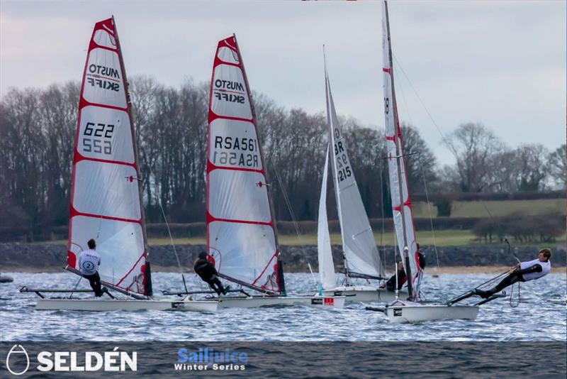 Tiger Trophy 2024, as part of the Seldén Sailjuice Winter Series photo copyright Tim Olin / www.olinphoto.co.uk taken at Rutland Sailing Club and featuring the Musto Skiff class
